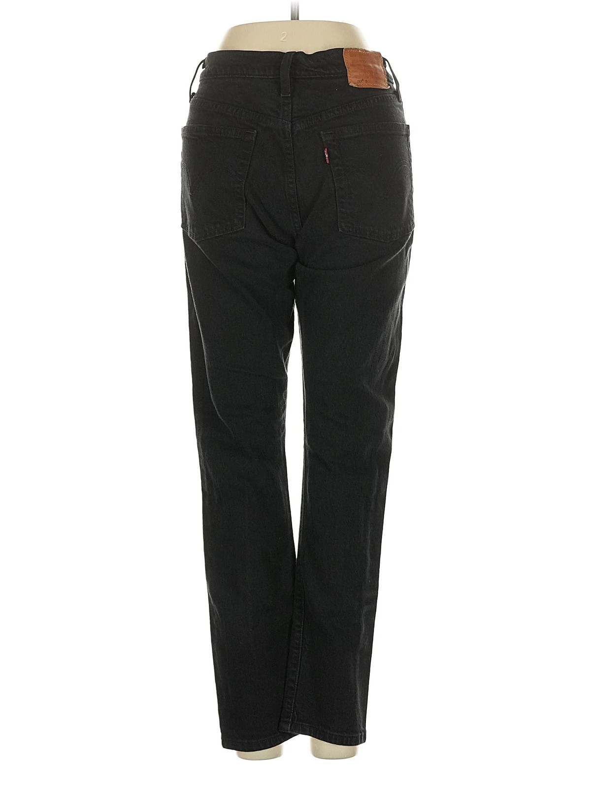 Levi's Women Black Jeans 24W thumbnail 2