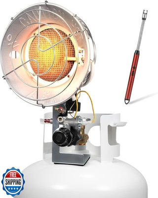 #ad #ad GASPOWOR Propane Heater 12 18000 BTU Tank Top Portable Heater w $74.99