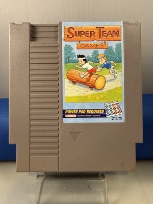 Super Team Games (Nintendo NES, 1988) Authentic - Tested & Working Fast Shipping