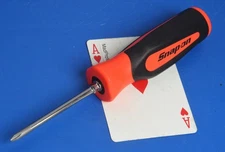 Snap-on 7" Orange Instinct Soft Grip #1 Philips Head Screwdriver SGDP31IRBO NEW