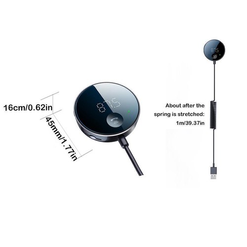 -1pcs Bluetooth MP3 Player Receiver FM Transmitter D0E1 Music Lossless Call Q3Q0 - Bild 11 von 11