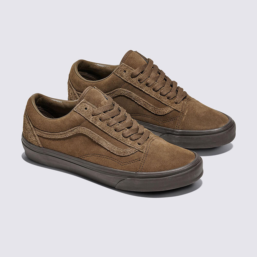 Vans Suede Old Skool Skate Sneakers Shoes Mix Teak VN0A2Z422PR US 4-13