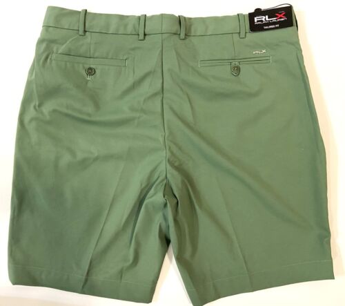 RLX Ralph Lauren Mens Golf Tailored Fit Bermuda Performance Green Sz 36 $115 - Picture 4 of 10