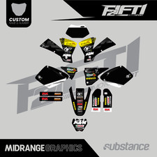 Kit grafico fascia media per adattarsi a KTM EXC 2002 2003