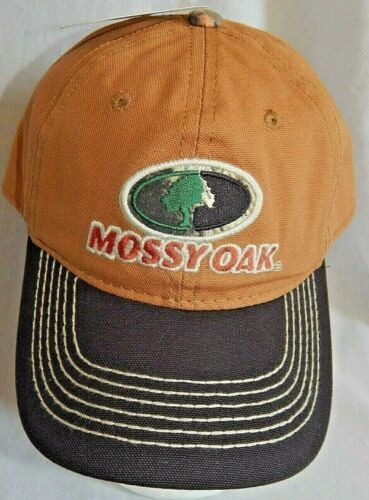 Carhartt Mossy Oak Camo Adjustable Canvas Strap Back Hat Cap