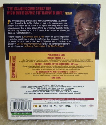 Fr Blu-ray Película Los Policías No Duermen En La Noche - Imagen 4 de 4