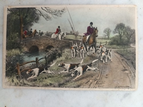 PHOTO CHASSE A Courre Venerie Un Equipage Par Gaston Paris Vers 1950 EUR 9,00 - FR