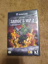 Army Men: Sarge's War (Nintendo GameCube, 2004) Tested, Good Condition No Manual