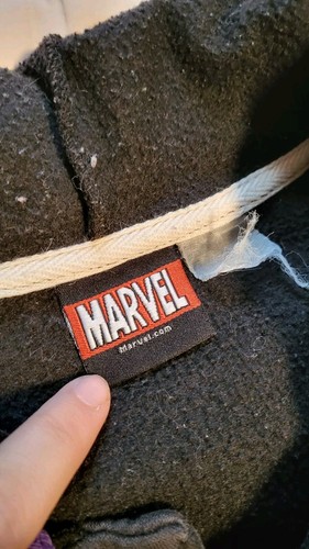 Marvel Punisher Letterman Hoodie Jacket - Picture 5 of 10
