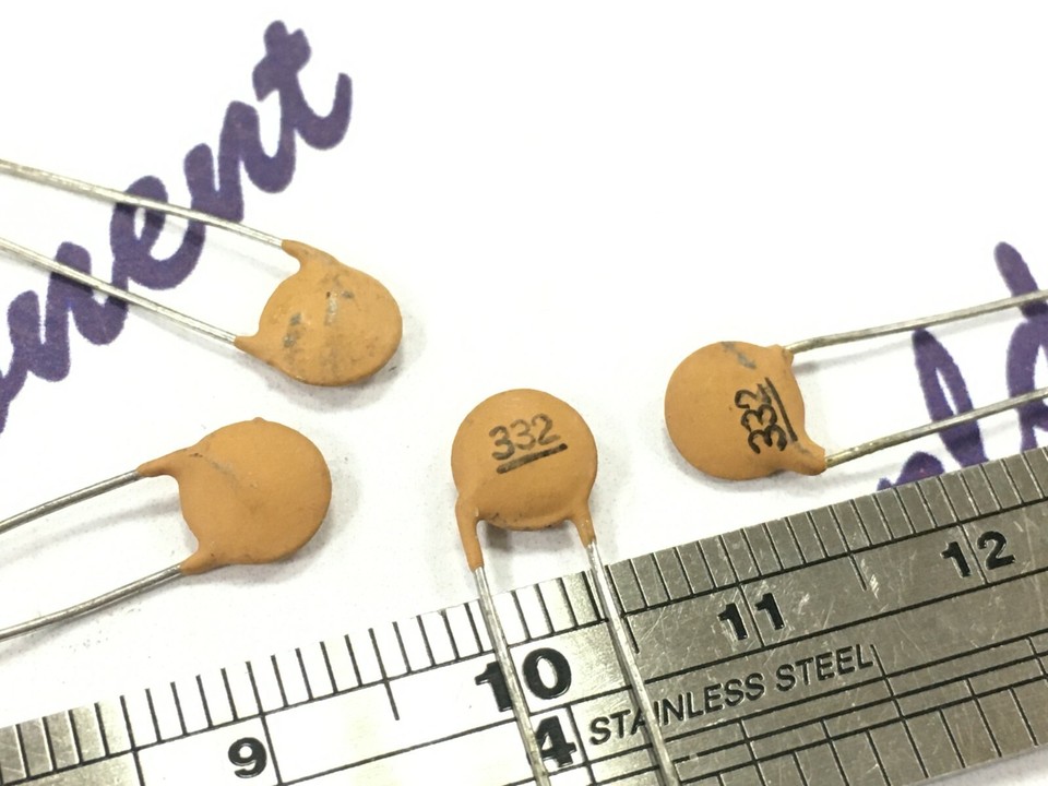 10pcs WIMA 3300pF 3.3nF 1000V 10% Film Condensatore MKP-10 1kv - Foto 9