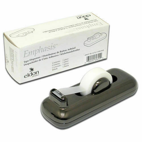 Eldon Emphasis 6000 Black Chrome Tape Dispenser for sale online eBay
