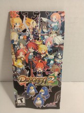 Disgaea 2 Dark Hero Days Playstation Portable PSP MANUAL ONLY