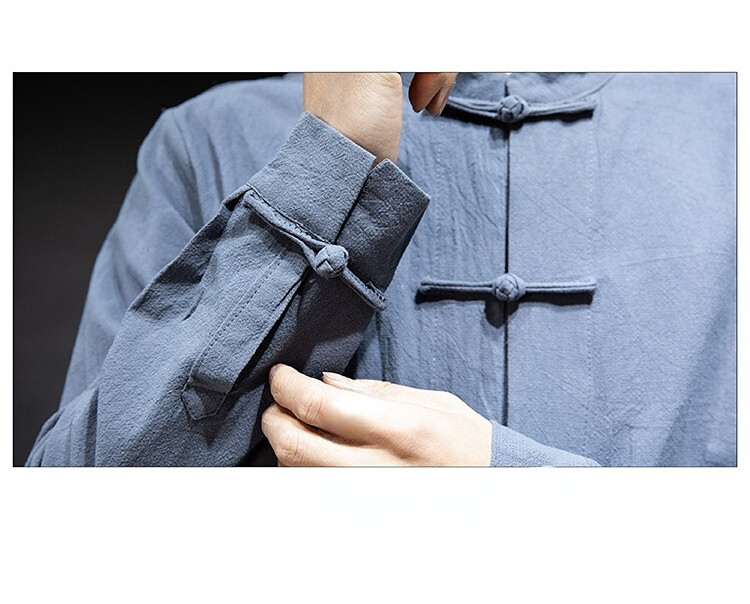 Bauzuoyo Abbigliamento Tradizionale Uomo Giapponese Stile Samurai Guaina Vintage Casual Camicia Formazione Tempo libero Arti Marziali Kung FU Giacca Hanfu Cinese Collo Alto Manica Lunga Tang Tuta Bauzuoyo Abbigliamento Tradizionale Uomo Giapponese Stile Samurai Guaina Vintage Casual Camicia Formazione Tempo libero Arti Marziali Kung FU Giacca Hanfu Cinese Collo Alto Manica Lunga Tang Tuta