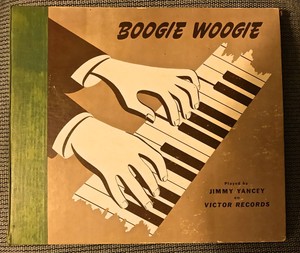 JIMMY-YANCEY-Boogie-Woogie-Blues-RARE-E-E-1940-Victor-3-record-Set-P-25
