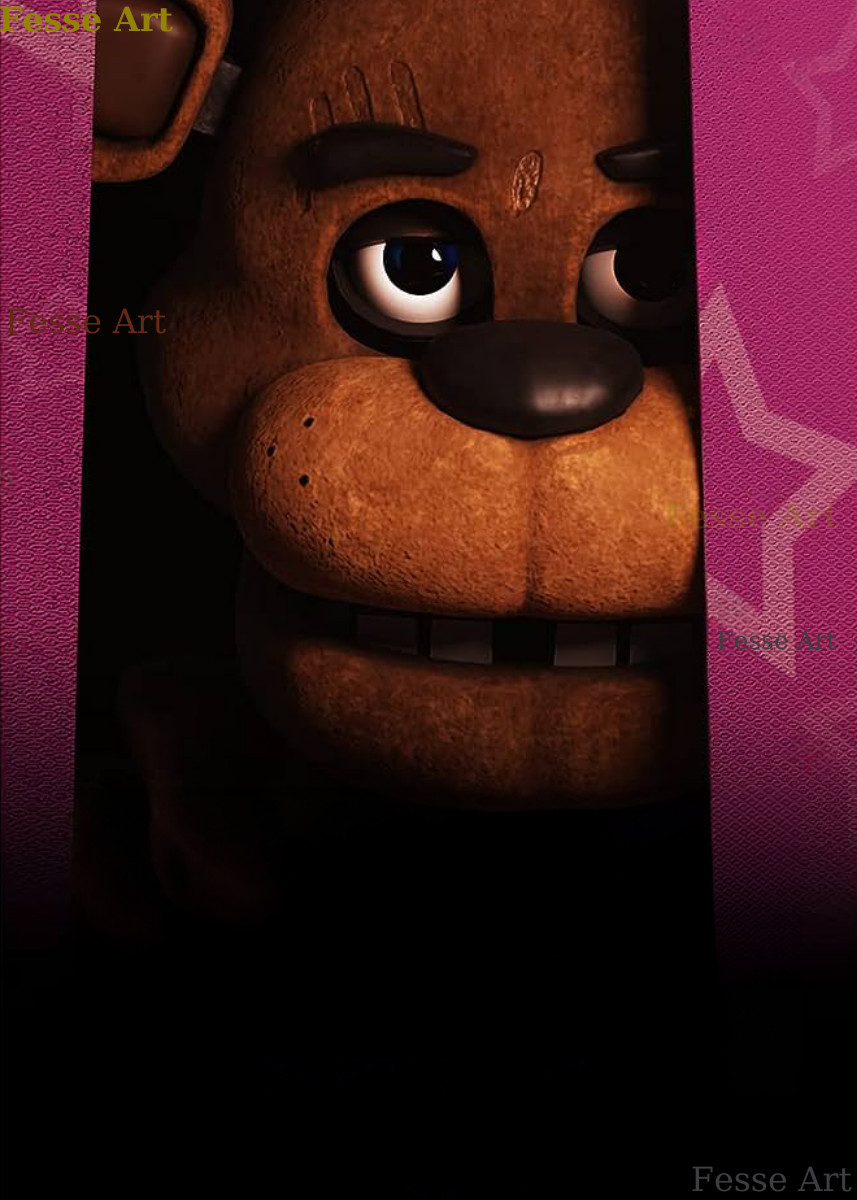 FNAF Five Nights at Freddy's Canvas Poster Art Decor