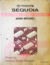2009 Toyota Sequoia Electrical Wiring Diagrams Original Factory Manual