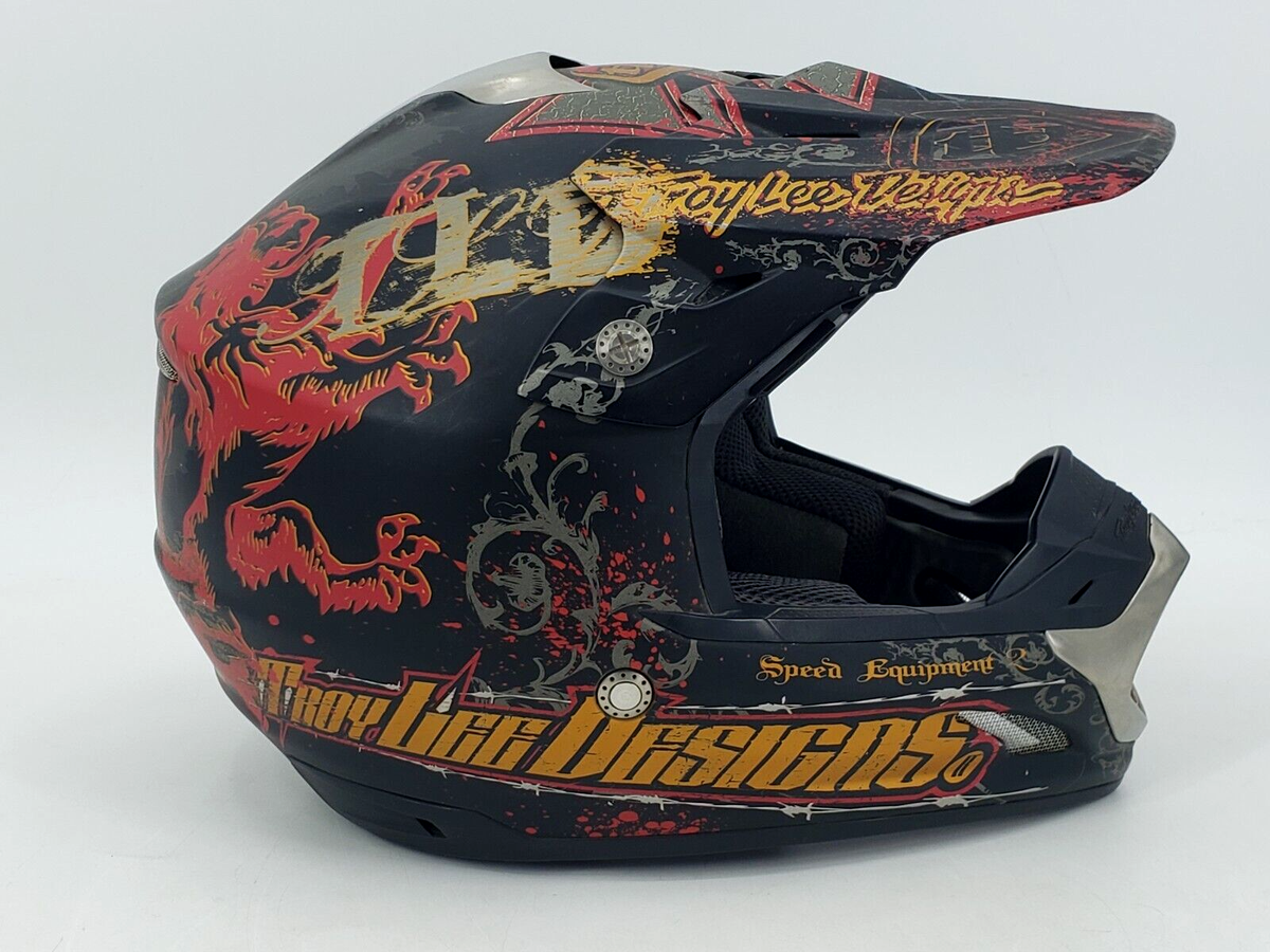 Troy Lee Designs SE2 Crusader Small MotoCross Dirt Bike Helmet w