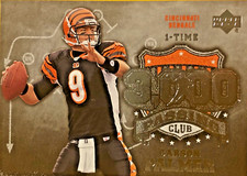 CARSON PALMER 9 NFL Card #3KP-CP Cincinnati Bengals 3,000 Yard Passing Club #117