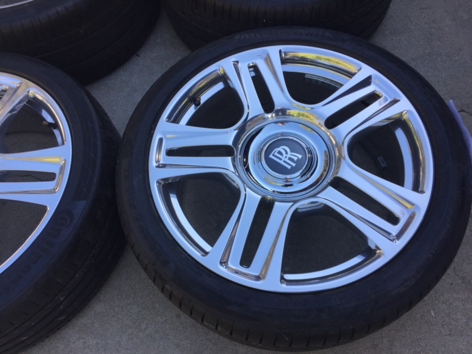 21" OEM FACTORY ROLLS ROYCE PHANTOM WRAITH GHOST DAWN WHEELS RIMS TIRES SENSORS.