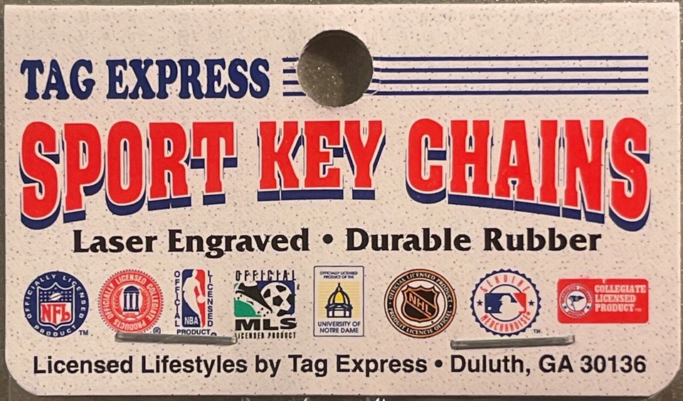 Vintage 1997 NFL Houston Tennessee Oilers Keychain, Rare Memorabilia! - Image 3 of 4