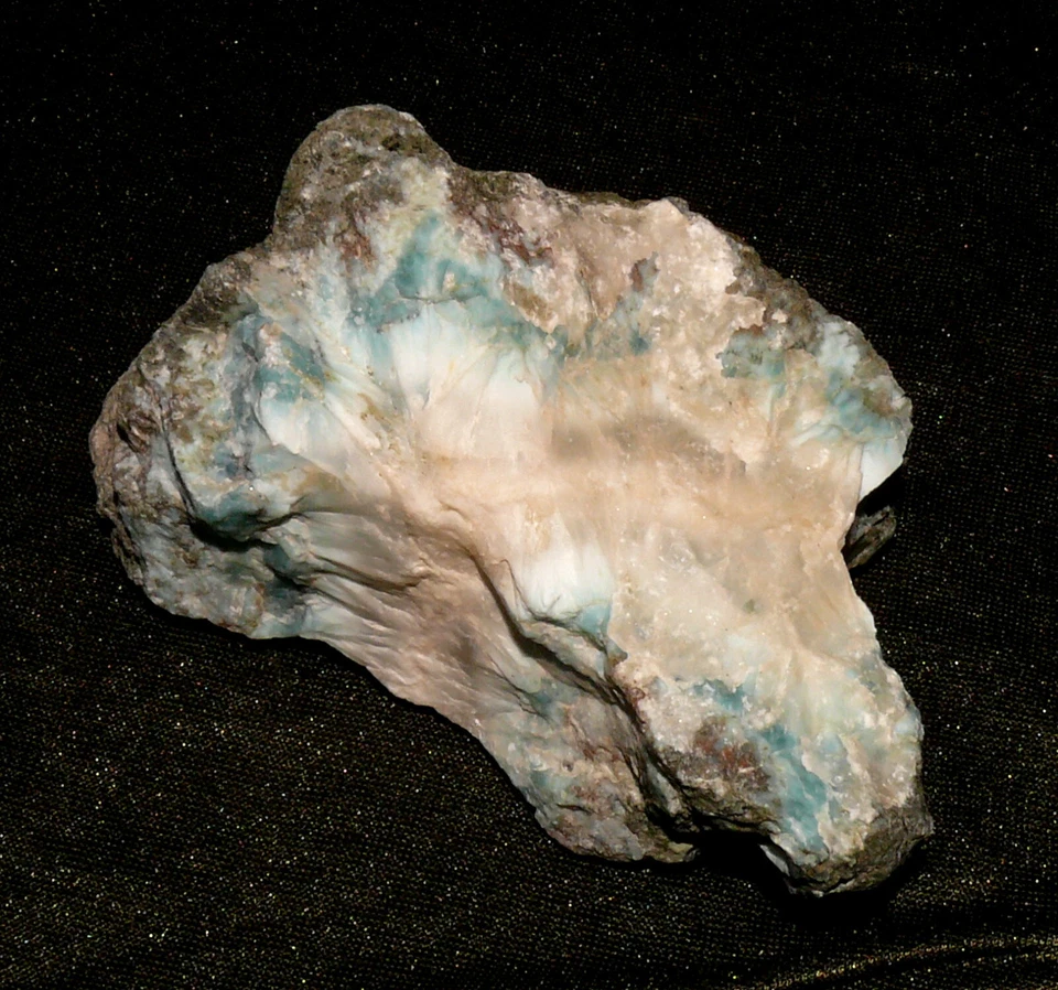 Larimar, Rohstein, Heilstein, 408,8g, 48x63x54mm - Bild 4 von 4