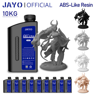 JAYO 10KG ABS Like Photopolymer Harz 3D Drucker UV Resin Hohe Festigkeit 4K 6K