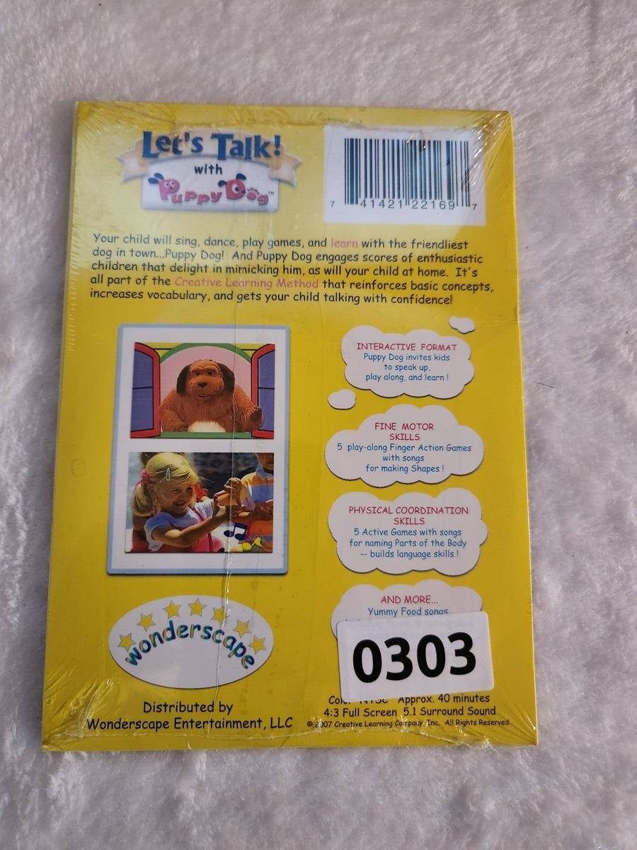 (未使用･未開封品)Let&#39;s Talk With Puppy Dog: Shapes &amp; Colors [DVD] Amazon.com: Let's Talk With Puppy Dog, Vols. 1-2: All About