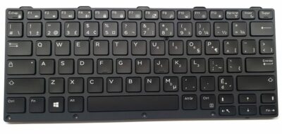 Clavier AZERTY D’origine Dell Latitude 14 Rugged – 5404, 5414, 5420, 5424 – Neuf