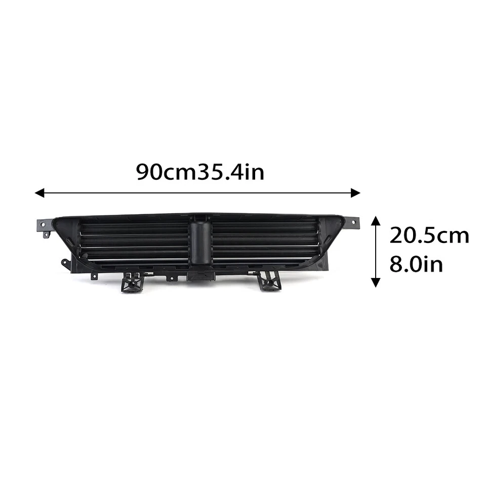 New Front Radiator Active Grille Shutter For 2013-2016 Dodge Dart With Motor Foto 2 de 4