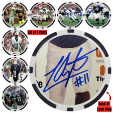 LaVar Arrington Penn State College Football Hall of Fame Chips (7) - SIGNED