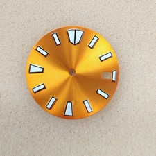 28.5MM Green Luminous Watch Dial for NH35/NH36 Movement