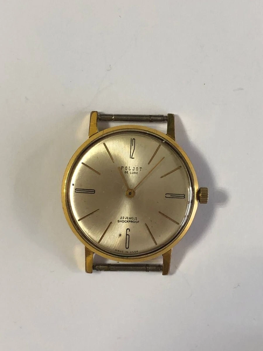 Poljot 23 jewels gold sale