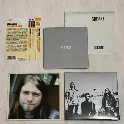 Nirvana 2009 Bleach 20th Anniversary Edition Taiwan OBI CD Album w