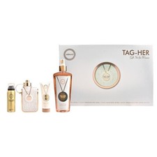 Tag Her by Armaf Eau de Parfum Spray for Women 3.4oz 4pc New Gift Box