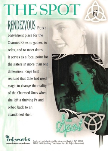 2003 INKWORKS CHARMED THE POWER OF THREE PICK-A-CARD 1-72 BASE TRADING CARDS - Picture 135 of 145
