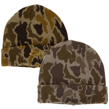 Drake Waterfowl Old School Camo LST Acrylic Beanie