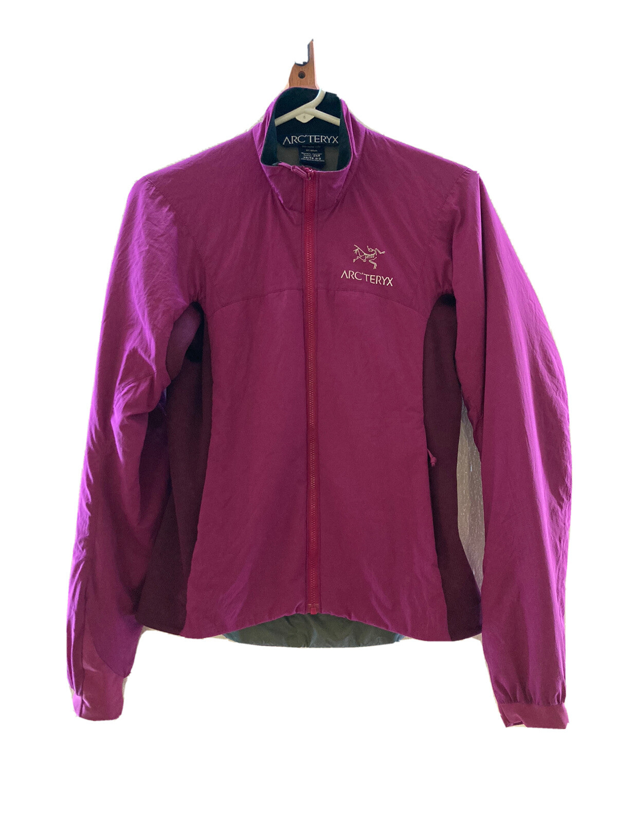 ARC'TERYX Giacca isolata donna ARCTERYX ATOM LT cerniera intera taglia XS viola