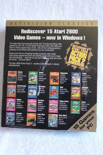 Activision Classics Atari 2600 Action Pack 2 for Windows 15 games New Sealed - Picture 2 of 5