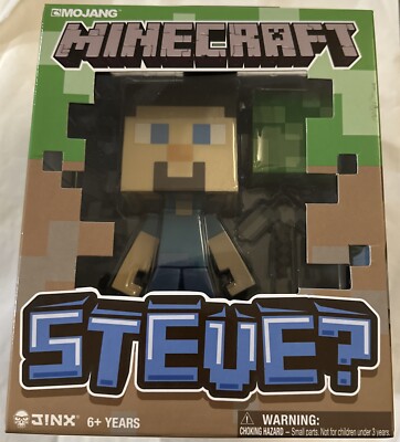 Mojang Minecraft Steve? Vinyl Figure 6  NIB