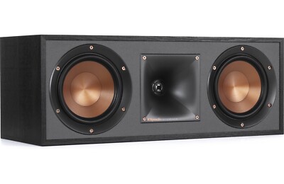 Klipsch R-52C Center Channel Speaker Ebony Finish 