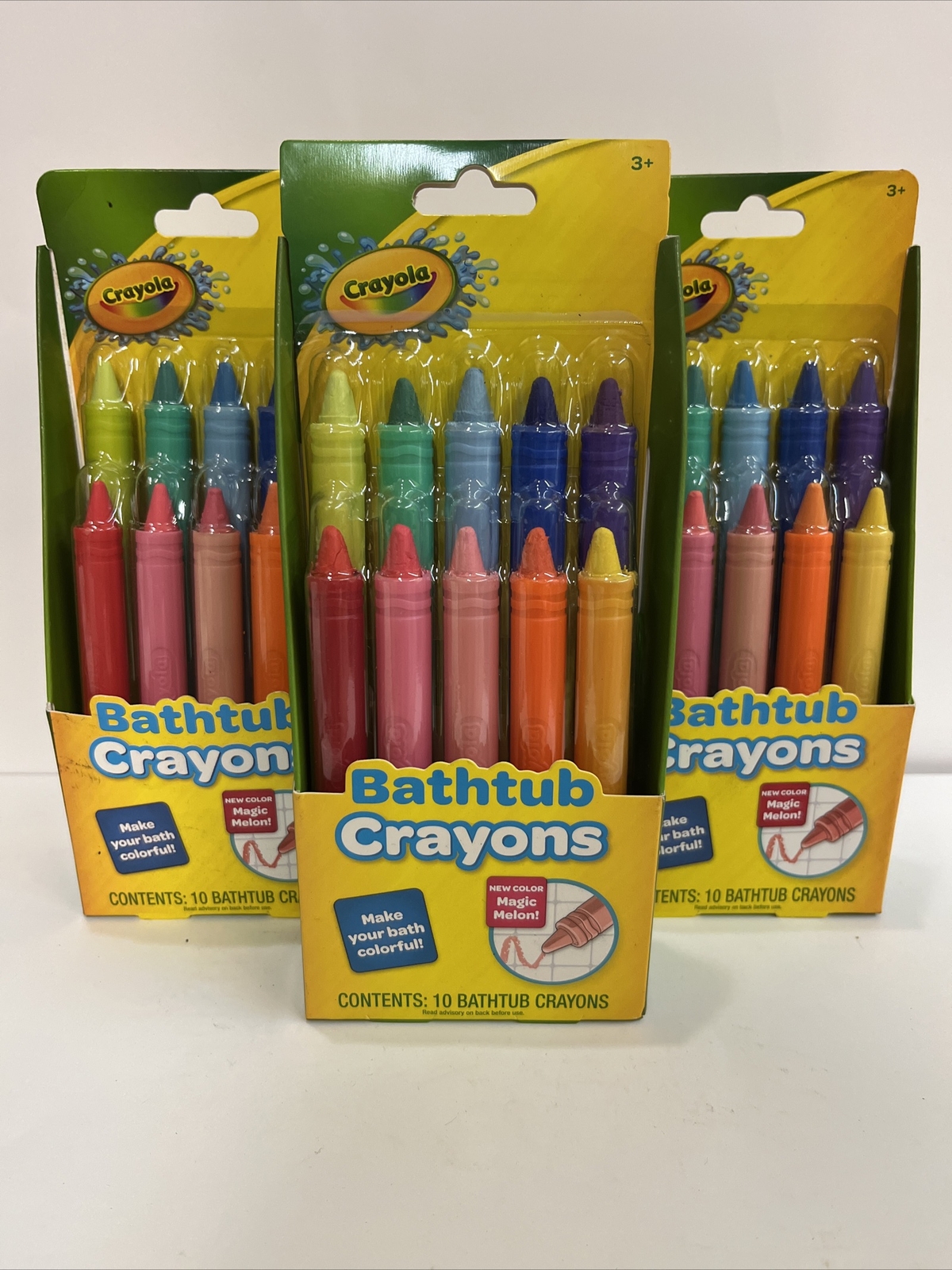 Crayola Bathtub Crayons - 10 Assorted Colors (Pack of 3)Bran