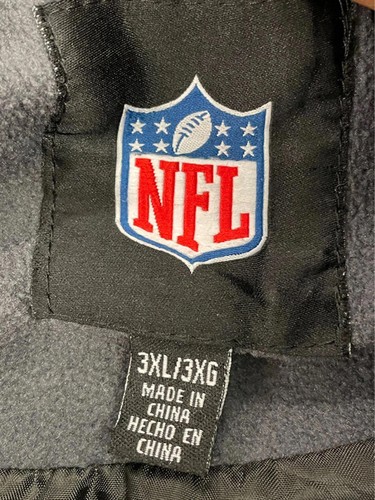 NFL Pittsburgh Steelers Fleece Jacket Gilet Vest Big And Tall - Picture 5 of 5