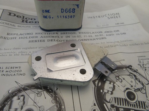 NOS 1969-79 Chevy Pontiac Olds Vette GTO 442 Alternator Regulator GM # 1116387 - Picture 5 of 7