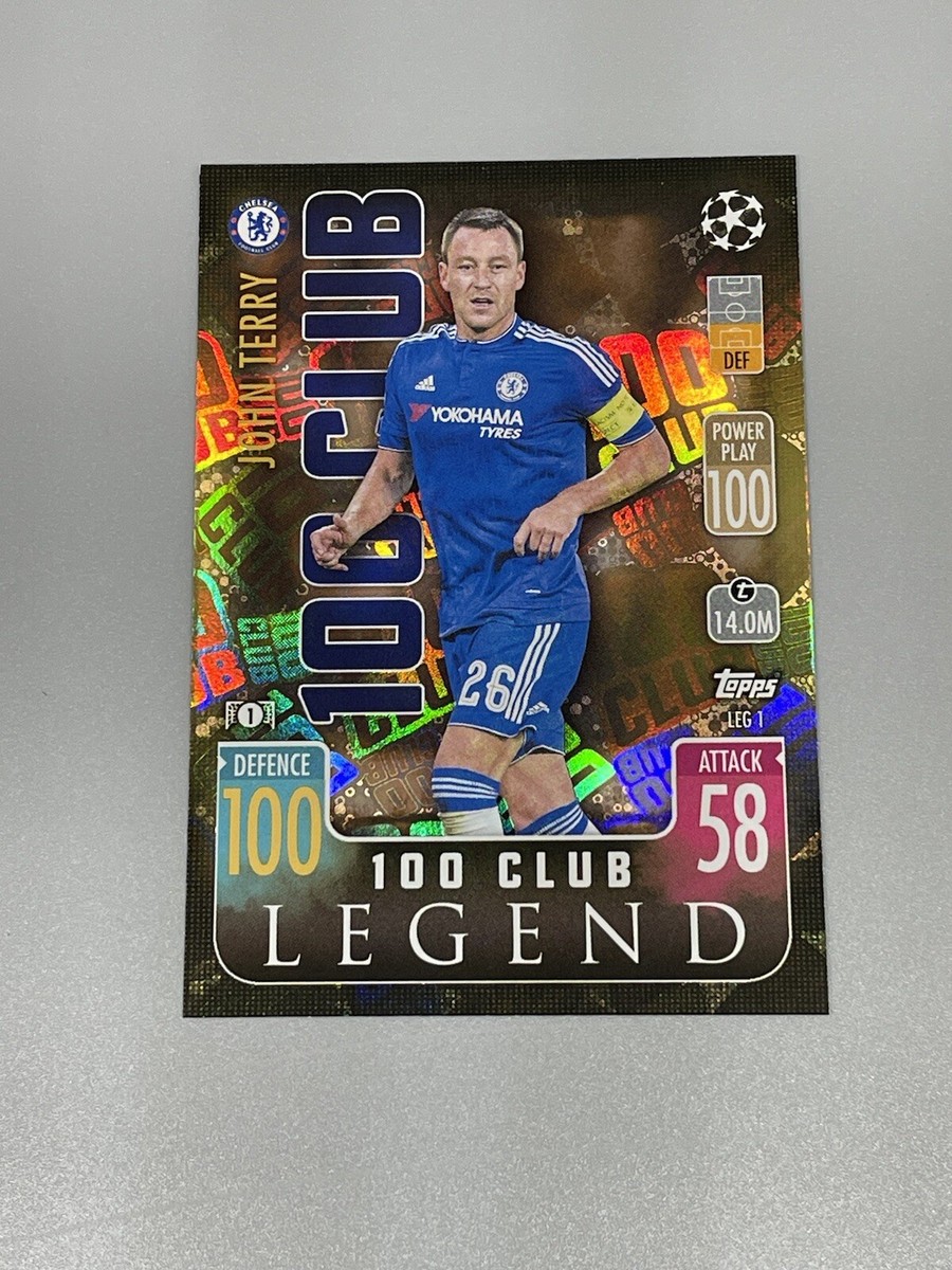 TOPPSカード John Terry 2021-22 Topps Match Attax UCL Europa 100 Club