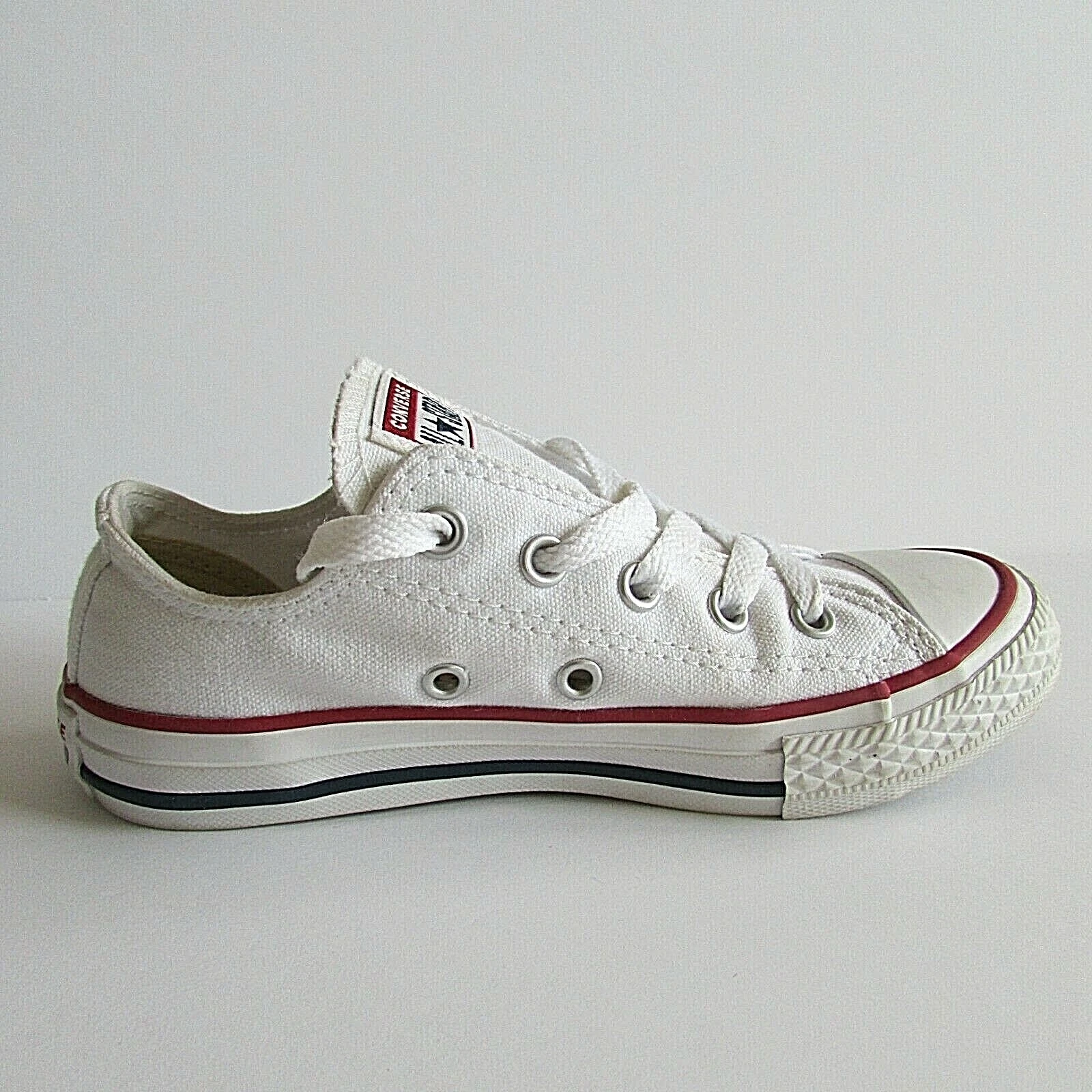 Scarpe Converse All Star Chuck Taylor Optical White Ox 3J256 bambini giovani taglia 13