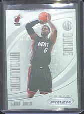 2012-13 Panini Prizm Basketball Downtown Bound #9 LeBron James