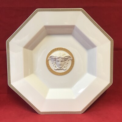 Großer Rosenthal Versace Gorgona Medusa Wandteller/Schale 36cm