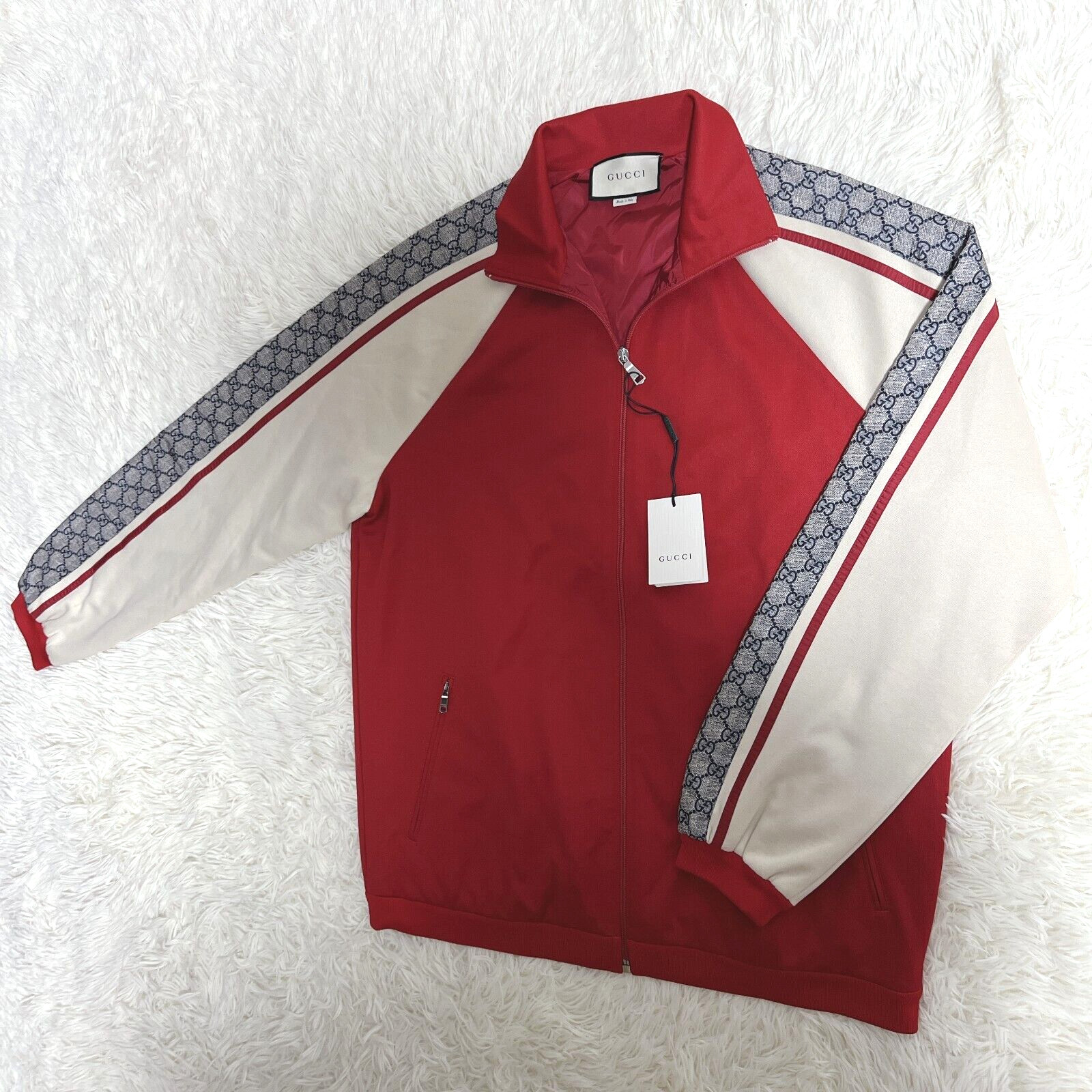 GUCCI Oversize Technical Jersey Track Jacket & Pa… - image 8
