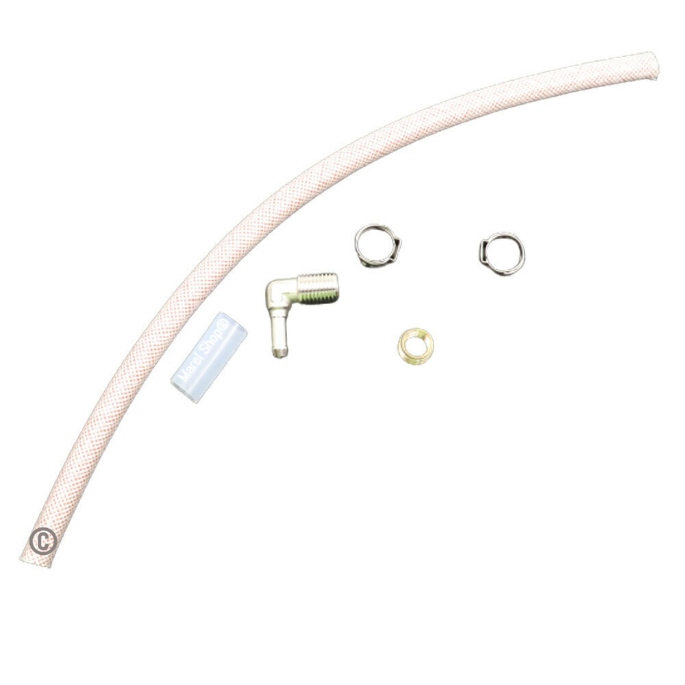 Kit tubo vapore telato con raccordi e fascette per Vaporella Polti 610 - 630