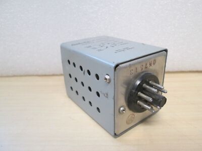 Plug In Instruments Inc., SPS-2057, 9-13VDC 200MA, Time Delay Relay, Used